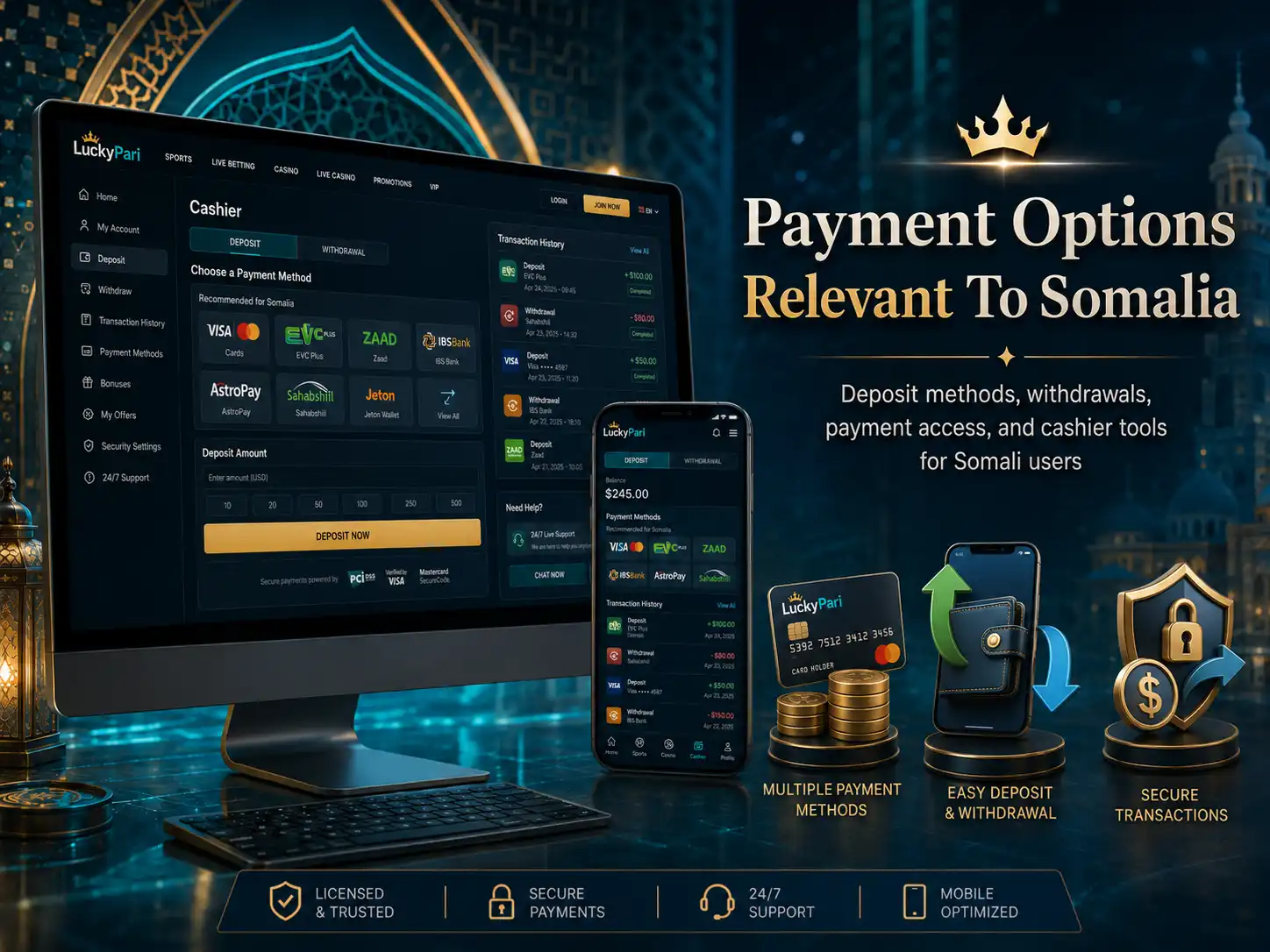 Payment Options Relevant To Somalia